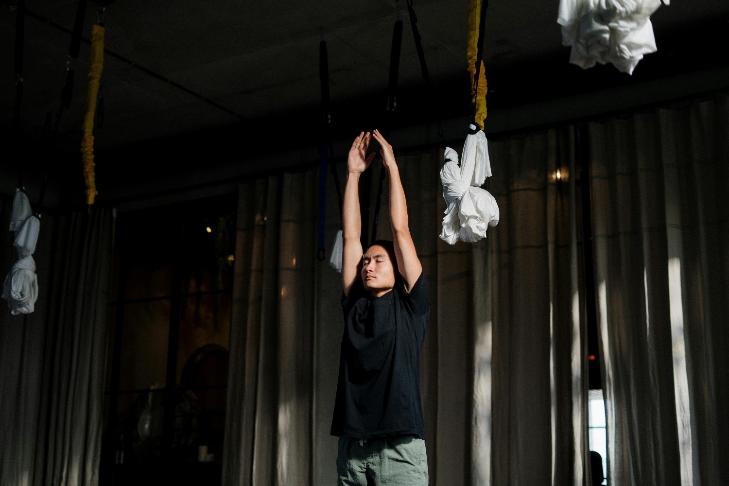 Learn Aerial Yoga Techniques