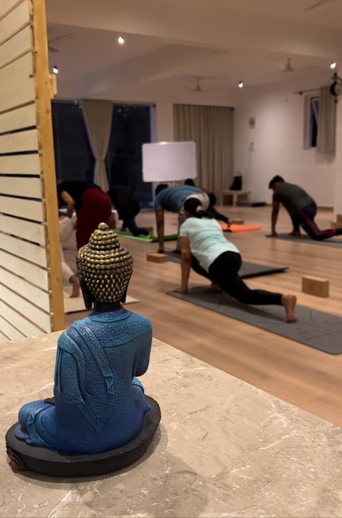 Yoga Class Setup at Pragalbha